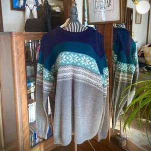 Mountain Ridge wool sweater.